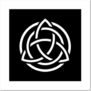 Celtic Trinity Symbol Pagan Knot Posters and Art